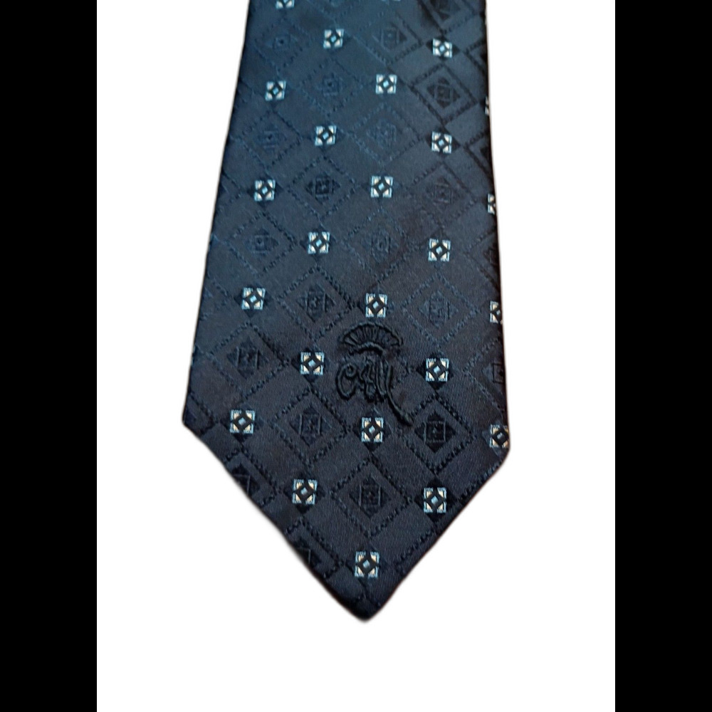 Baker Bros Lakewood Geometric Diamond Silk Tie